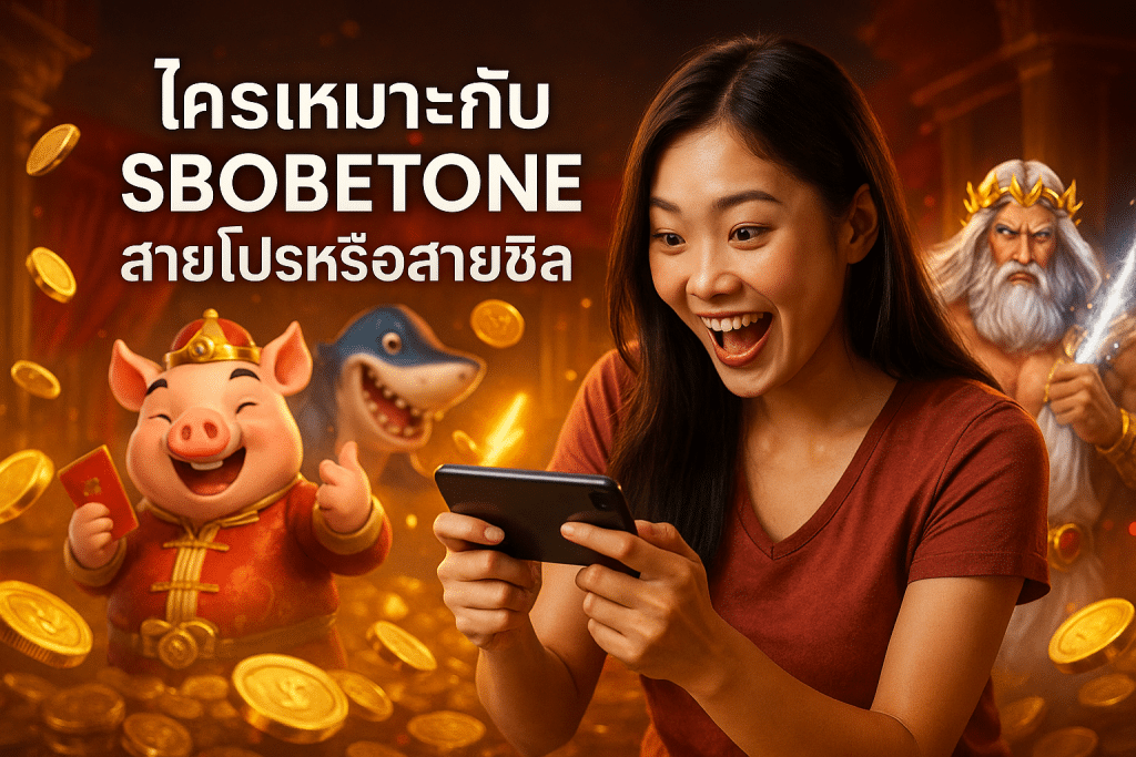 ใครเหมาะกับ SBOBETONE สายโปรหรือสายชิล