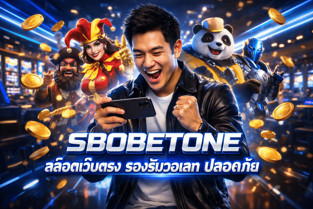 SBOBETONE สล็อตเว็บตรง รองรับวอเลท ปลอดภัย
