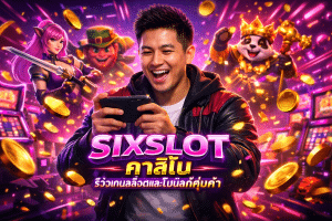 SIXSLOT คาสิโน: รีวิวเกมสล็อตและโบนัสที่คุ้มค่า